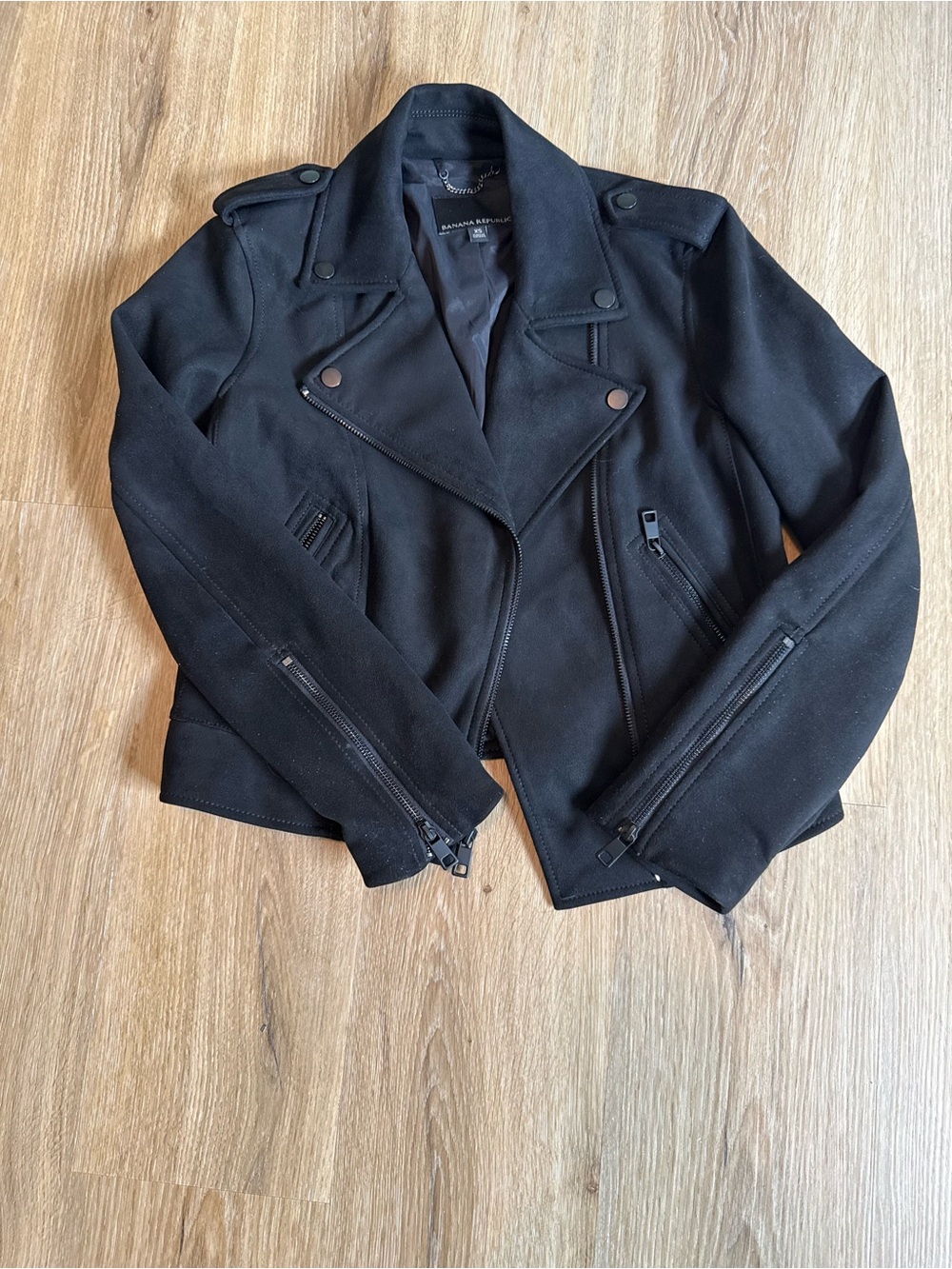 Banana Republic suede Moto Jacket